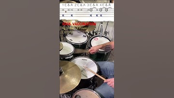 Let’s Build The Drum Beat To Soul Vaccination #drumlesson #drums #drummer