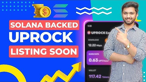 Uprock Free Mining App - Backed By Solana - Listing Confirmed and soon - Earn Free Crypto