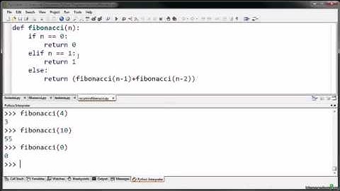 Recursive Fibonacci Example - Introduction to Programming with Python - NETCODEIDEA.COM