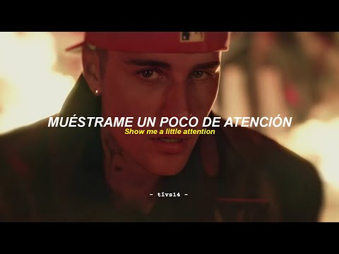 Justin Bieber - Attention ft. Omah Lay (Official Video) || Sub. Español + Lyrics