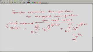 EE210x S219 Going from Complex Exponential to Sinusoidal Decomposition IIT Bombay