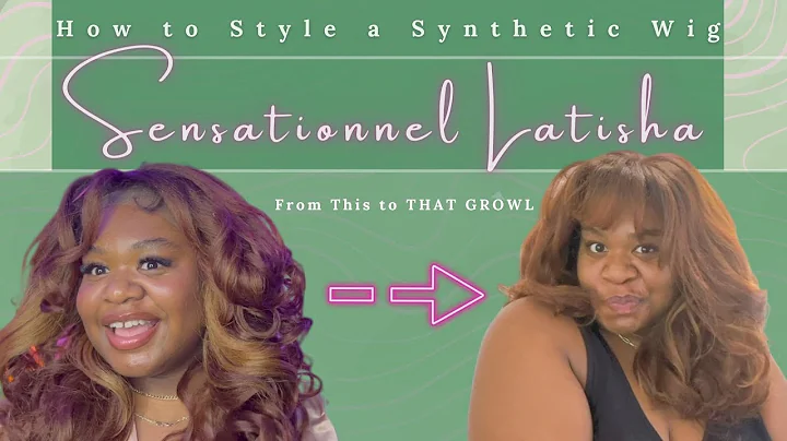How to Tutorial: Perfect Fall Hair | Latisha Sensationnel What Lace Cloud 9 Synthetic Wig with bangs