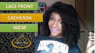 Tamanho Apaixonante Da Lace Front Cacheada