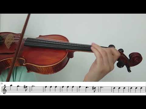 Tuna Dalgaları Keman (Notalı) - Waves of the Danube | Violin Cover