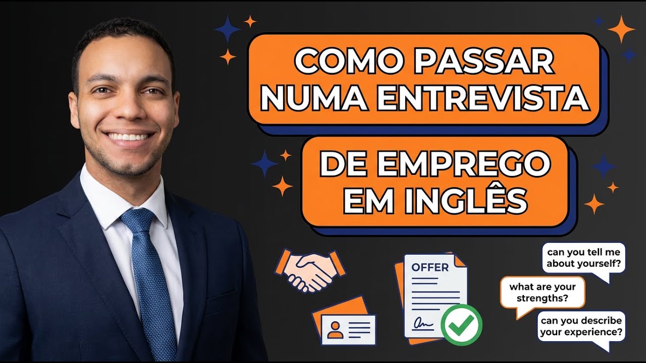 4 Frases ESSENCIAIS para Falar na Entrevista de Emprego em Inglês
