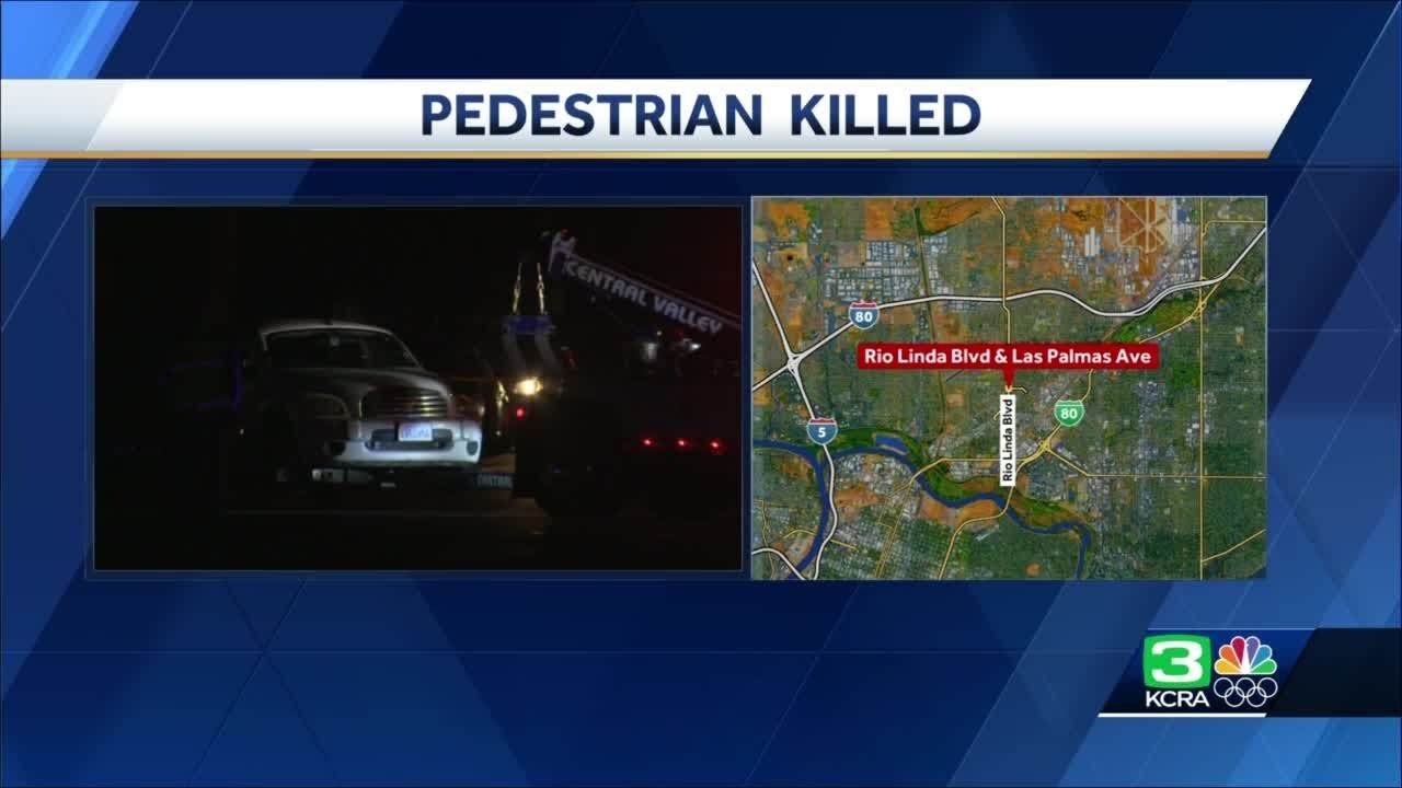 Pedestrian killed after crash in Sacramento, police say - YouTube