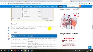 4. View State , Auto Post Back , PostBack, Dropdownlist, Listbox in ASP.net 2019