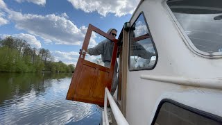 Fixing the Doors of my 40ft Steel Boat