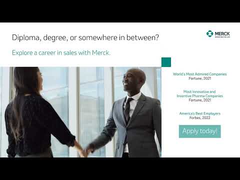 Skills-First Sales roles at Merck
