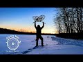 SOLEIL DE JANVIER - Une randonnée de raquettes traditionnelles et bonne bouffe au bord de rivière!