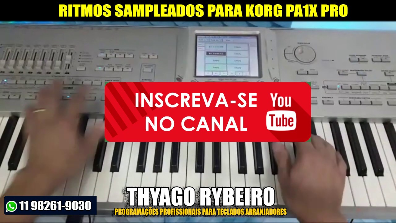 RITMOS SAMPLEADOS - KORG PA1X PRO 2019