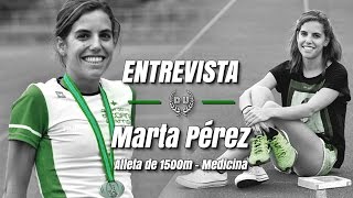 Entrevista. Marta Pérez: "Todo deportista quiere representar a su país en unos JJ.OO."