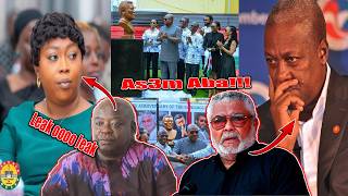 As3m Aba!! Huge F!ght In NDC As Rawlings Ghost Chase Prez Mahama + NDC MP And Chairman S3x Leak