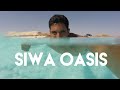 Los lagos salados del Oasis de Siwa en el desierto del Sahara - Egipto