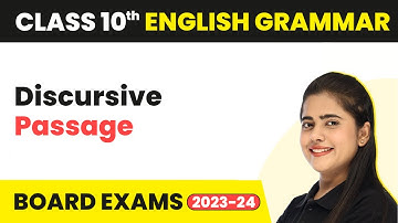 Discursive Passage Class 10 English | Class 10 CBSE Reading Comprehension Sample Que Paper 2022-23