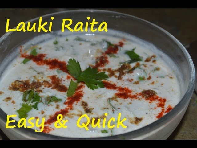 Lauki Raita Recipe.Easy Doodhi Raita. Bottle Gourd Raita Quickly | Chawla