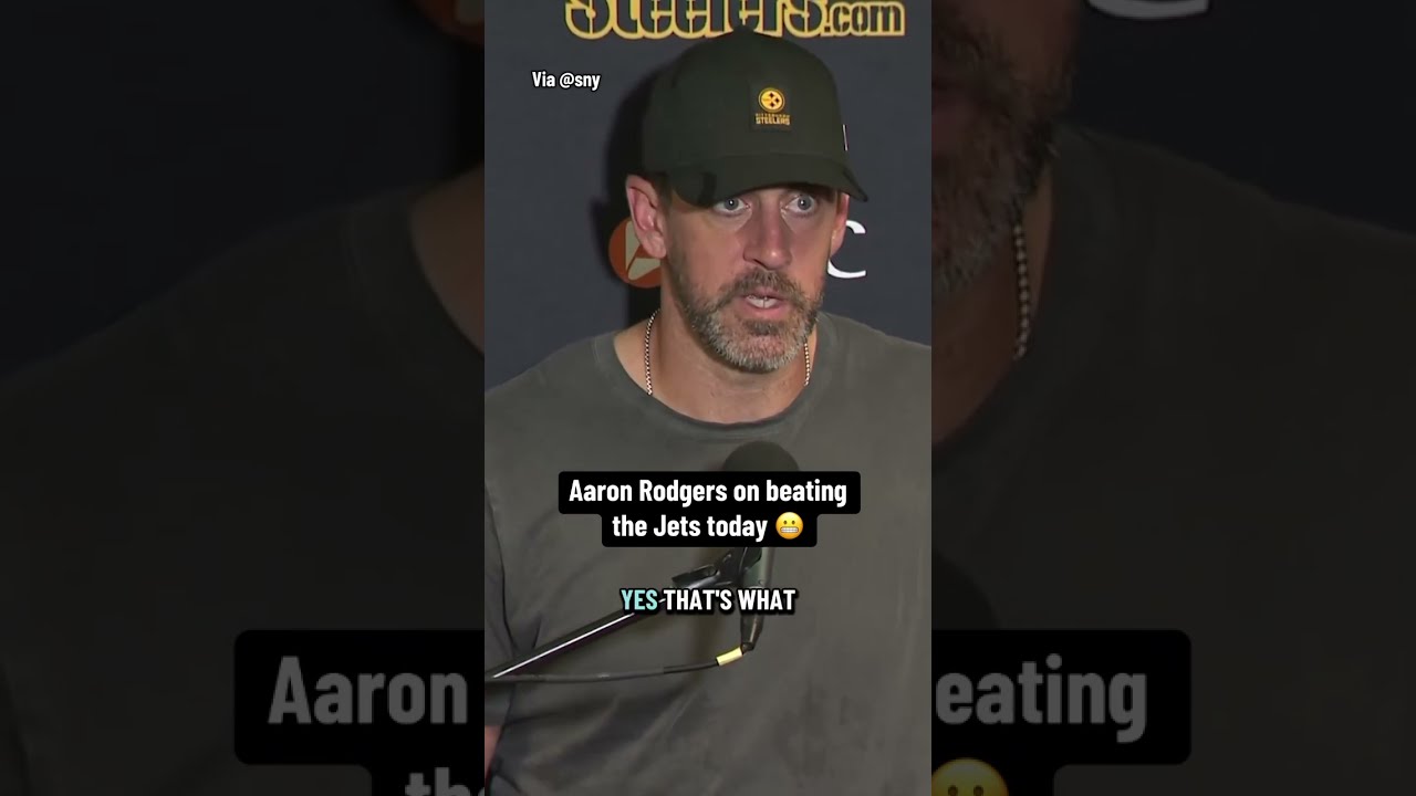 Aaron Rodgers On Beating The Jets 