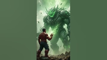 Red Hulk and AI Robot #animation #transformers #fusion #transaction #hybrids #ai #usa