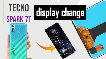 tecno Spark 7 T touch lcd change display |  Tecno Spark 7 Display Change