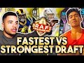 FASTEST VS STRONGEST PLAYER DRAFT vs WALKER! Madden 19 Ultimate Team