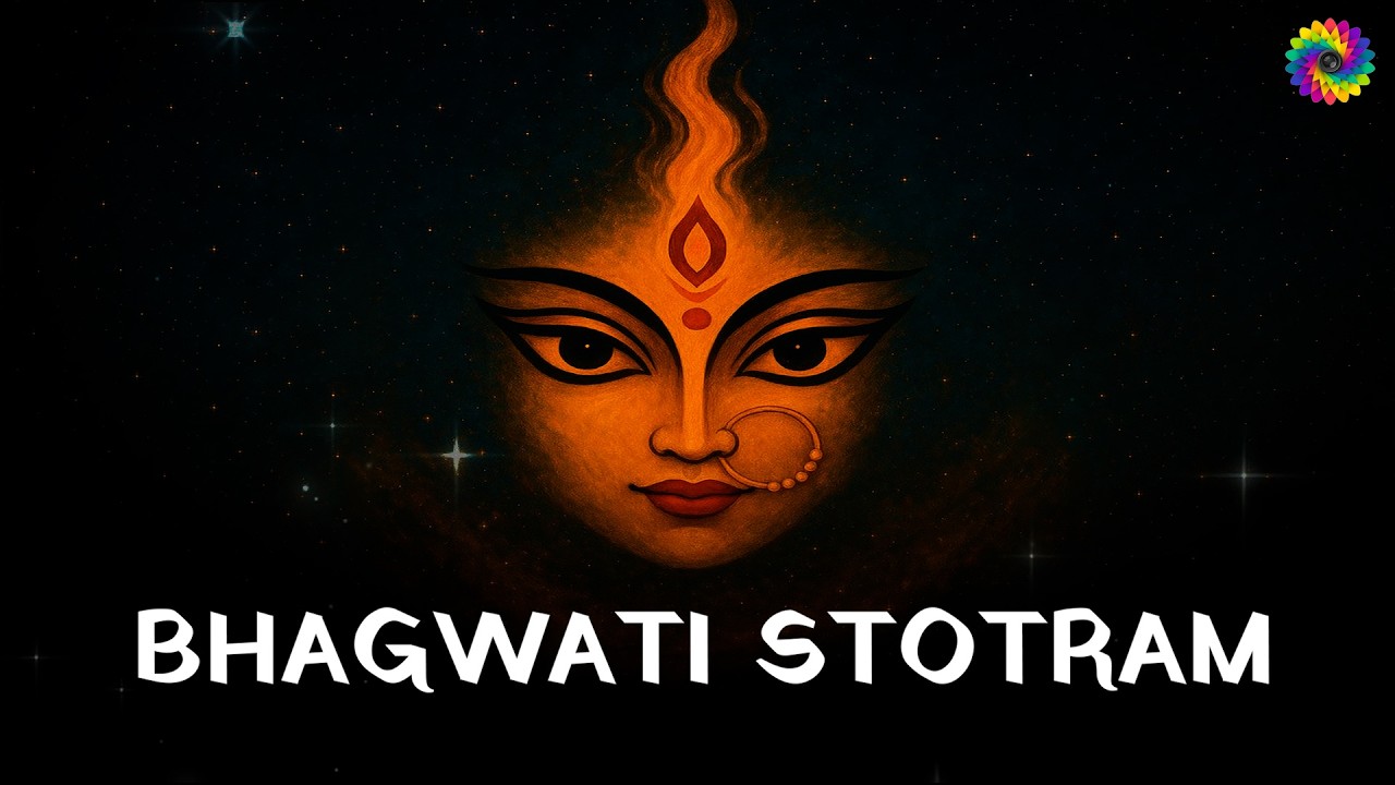 BHAGWATI STOTRAM | श्रीभगवतीस्तोत्रम् l जय भगवती देवी नमो वरदे। Durga स्तोत्र l With Lyrics In HINDI