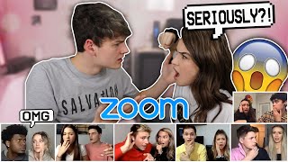 Fighting In Front Of Youtube Couples On Zoom Prank