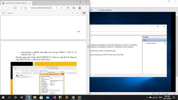[QUẢN TRỊ MẠNG] - Lab 6.3 - Sao lưu và khôi phục DHCP Server