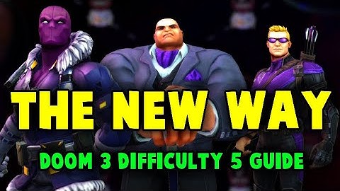 **GAME CHANGER** NEW Skill Raids Guide | One Shot ALL Nodes | Doom 3 | MARVEL Strike Force