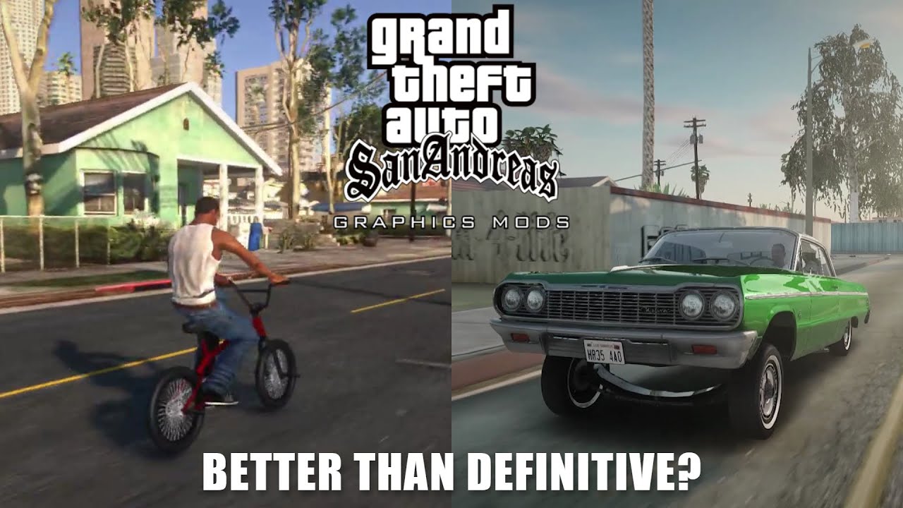 Download Definitive Edition style graphics for GTA San Andreas