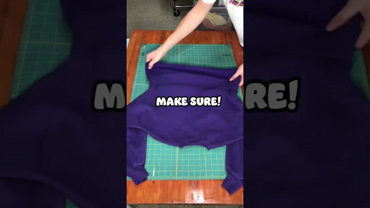 How To Crop A Sweatshirt Tutorial