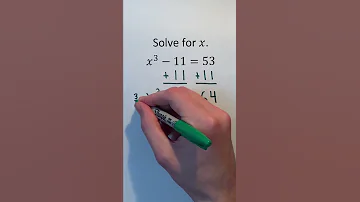 Solving For X In X 11 53 Shorts Algebra Math Maths Mathematics Education Learn Learning 