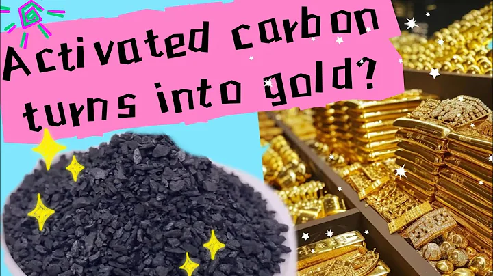 ✨Activated  Carbon Turns  Into Gold？#diy #activatedcarbon #gold