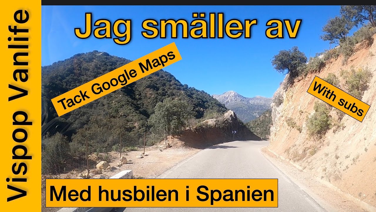 S3:E30 - Jag smäller av, så vackra vägar. Resan bland bergen i södra Spanien fortsätter.