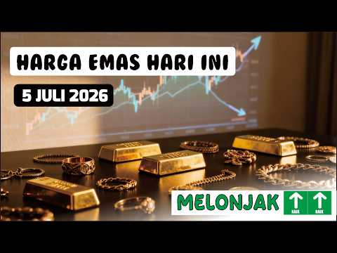 HARGA EMAS HARI MINGGU 5 JULI 2026 ✓ HARGA EMAS PERHIASAN ✓ ANTAM HARI INI ✓ UBS GOLD ✓ G24 ✓ CUKIM
