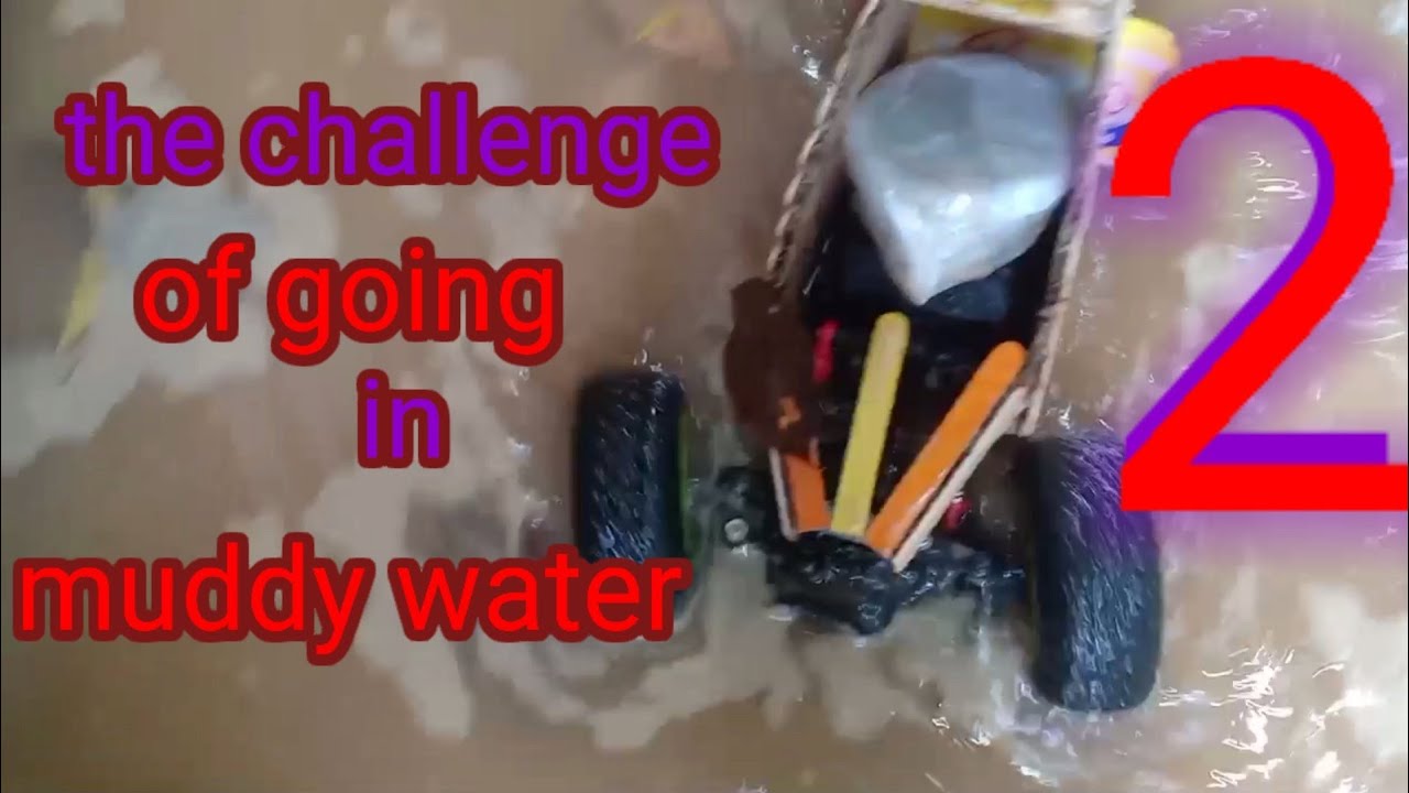 Mud water Challenge with a Monster Truck at home! 2021 YouTube