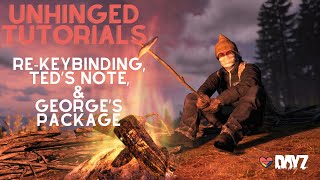 How to - Re-key binding, Ted's Note, & George's Package