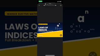 Exponential Equations: The ONLY Method You'll Ever Need (WASSCE Elective Maths)