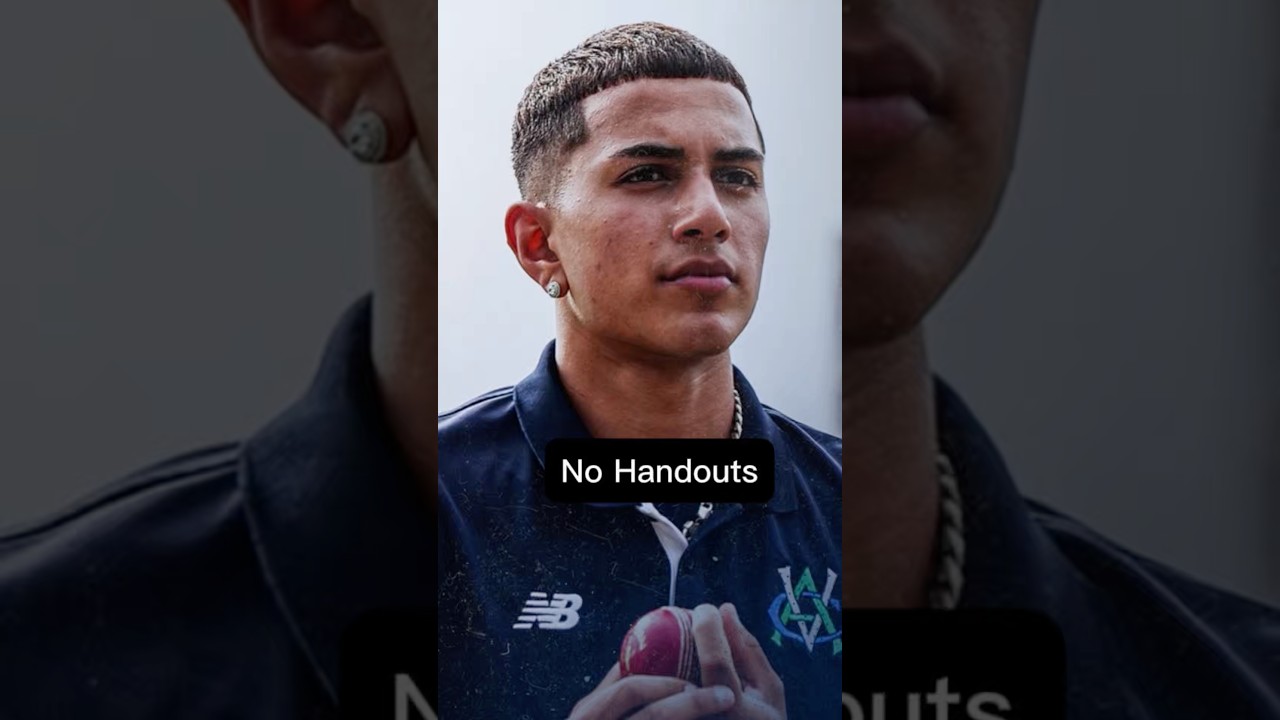 Aus U19 Aryan Sharma on Having No Handouts