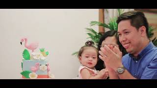 Pauleens 1St Birthday Flamingo Pary