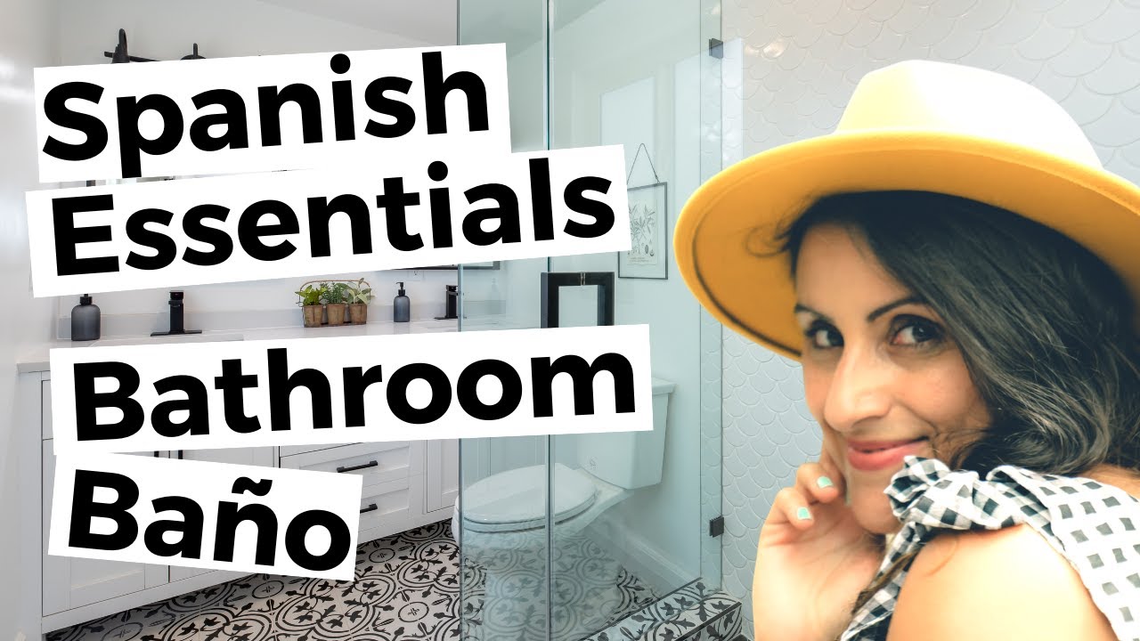 Spanish Bathroom Vocabulary Listening Activity Bathroom Tour De Mi