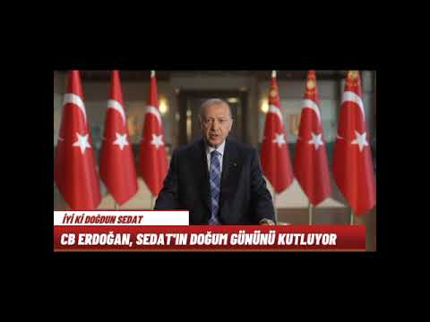 İyi ki doğdun SEDAT - İsme Özel Doğum Günü - Birthday