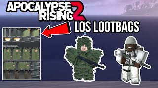 LOS LOOTBAGS | Apocalypse Rising 2 Roblox