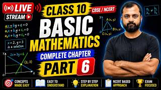 Basic Mathematics Part 6 LIVE | Physics Maths Concepts &amp; Question Practice | Class 11 Physics