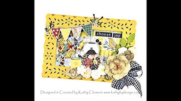 Simple Stories Little Things Box Pocket Folio Tutorial