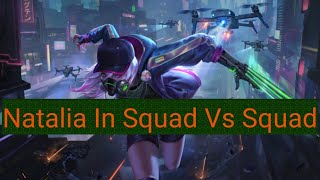 How To Use Natalia In A Squad Vs Squad Thru Rank Game