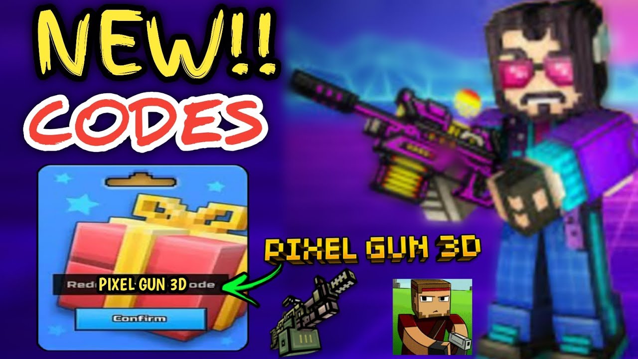 FINALLY!! PIXEL GUN 3D PROMO CODES MAY 2023 - PIXEL GUN 3D CODES 2023 ...