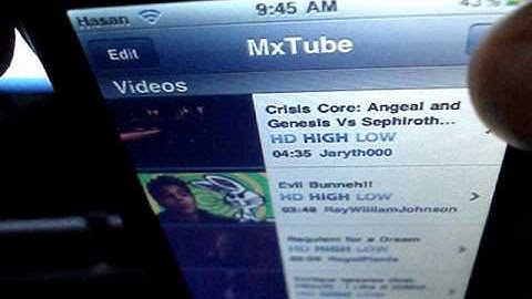 How To Download Youtube Videos On iPhone/iPod Touch Using MxTube