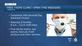 Adventist Health will hold a free wellness clinic on October 4 and 5