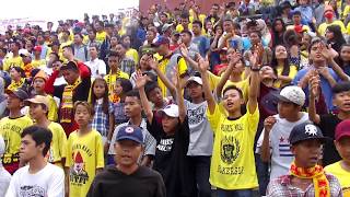 Sriwijaya Mania Beraksi Saat Sriwijaya FC melawan Persiba