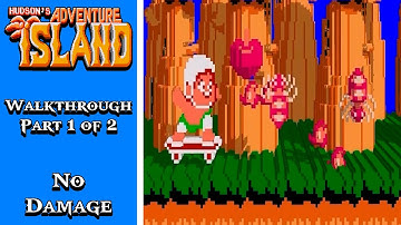 Adventure Island (3DSEN) - Walkthrough Part 1 of 2 (No Damage)